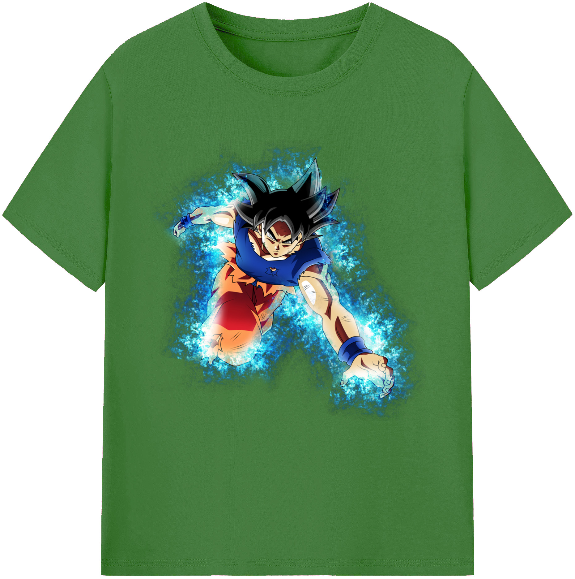 （画像用） ドラゴンボール 孫悟空（そん ごくう）Son Goku カカロット DRAGON BALL Kakarotto レディースカジュアルプリントTシャツ（綿100％）